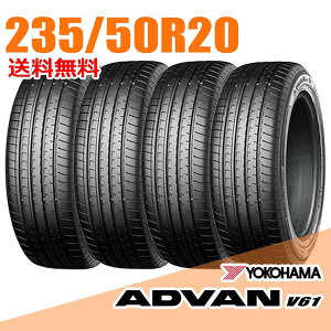 �y�^�C�������\�z 235/50R20 104W XL ���R�n�} �A�h�o�� V61 YOKOHAMA SUV �T�}�[�^�C��4�{