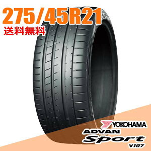 �y�^�C�������\�z 21�C���` 275/45R21 110Y XL YOKOHAMA �A�h�o�� �X�|�[�c V107 �T�}�[�^�C�� �P�i1�{