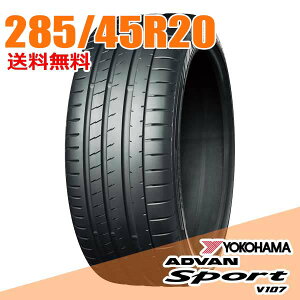 �y�^�C�������\�z 20�C���` 285/45R20 112Y XL YOKOHAMA �A�h�o�� �X�|�[�c V107 �T�}�[�^�C�� �P�i1�{