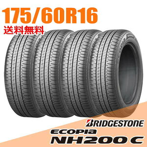 �y�^�C�������\�z4�{�Z�b�g 16�C���` 175/60R16 82H BRIDGESTONE �u���a�X�g�� �G�R�s�A NH200 C �T�}�[�^�C��