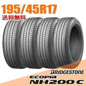 �y�^�C�������\�z4�{�Z�b�g 17�C���` 195/45R17 81W BRIDGESTONE �u���a�X�g�� �G�R�s�A NH200 C �T�}�[�^�C��
