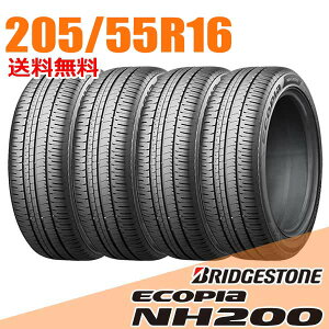 �y�^�C�������\�z4�{�Z�b�g 16�C���` 205/55R16 91V BRIDGESTONE �u���a�X�g�� �G�R�s�A NH200 C �T�}�[�^�C��