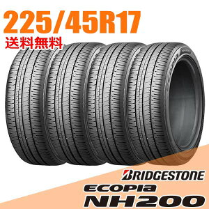 �y�^�C�������\�z4�{�Z�b�g 17�C���` 225/45R17 94W XL BRIDGESTONE �u���a�X�g�� �G�R�s�A NH200 C �T�}�[�^�C��
