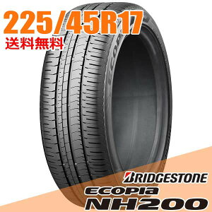 �y�^�C�������\�z 17�C���` 225/45R17 94W XL BRIDGESTONE �u���a�X�g�� �G�R�s�A NH200 C �T�}�[�^�C�� �P�i1�{