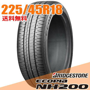 �y�^�C�������\�z 18�C���` 225/45R18 95W XL BRIDGESTONE �u���a�X�g�� �G�R�s�A NH200 C �T�}�[�^�C�� �P�i1�{