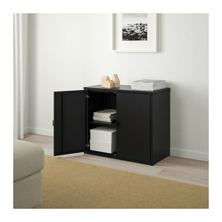 楽天市場】[IKEA/イケア/通販]BROR ブロール キャビネット 扉2枚付 