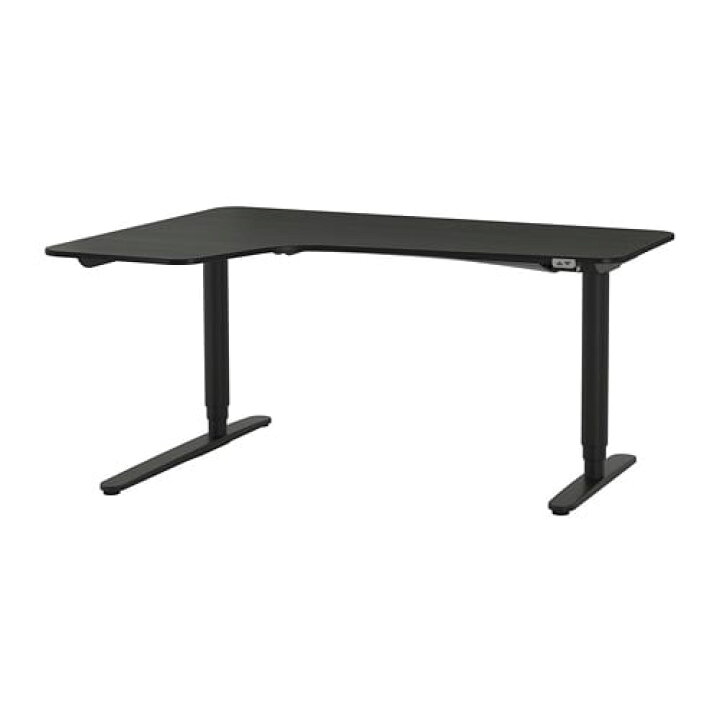 楽天市場】[IKEA/イケア/通販]BEKANT ベカント コーナーデスク 左 電動  