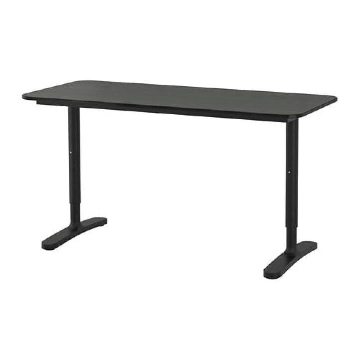 楽天市場】[IKEA/イケア/通販]BEKANT ベカント デスク, ブラック 