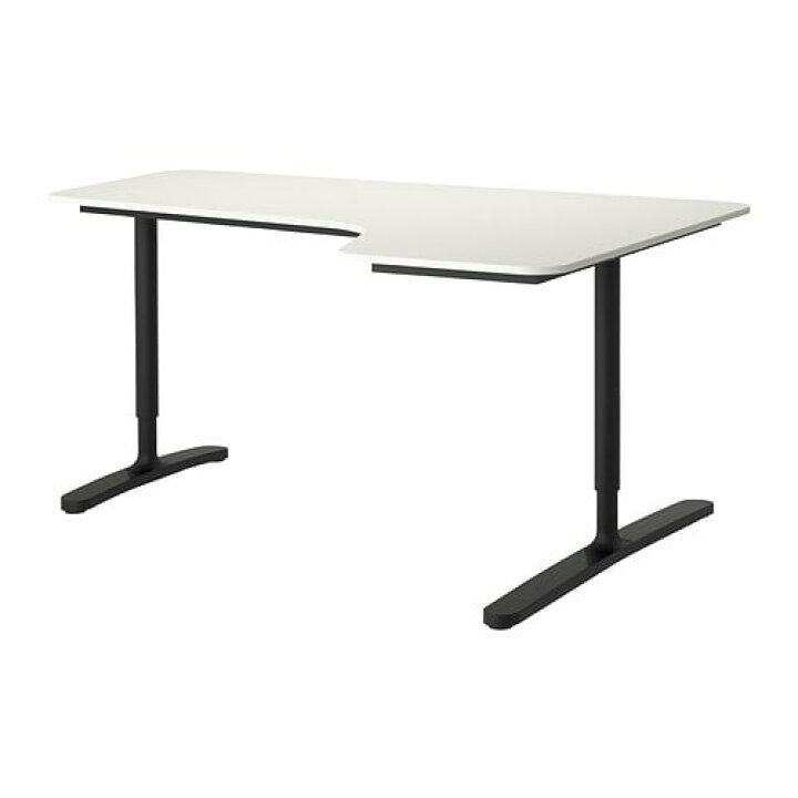 楽天市場】[IKEA/イケア/通販]BEKANT ベカント コーナーデスク 右 