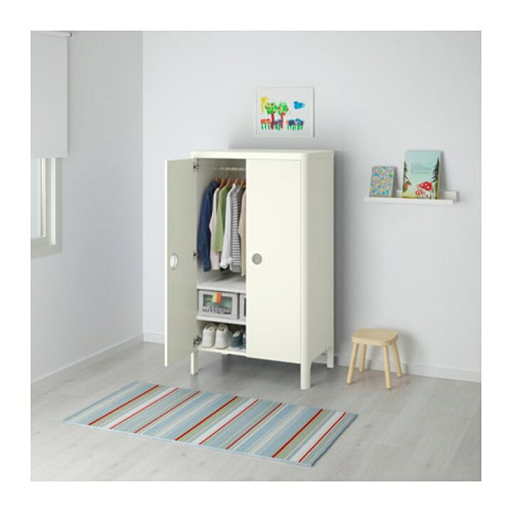 楽天市場】[IKEA/イケア/通販]BUSUNGE ブースンゲ ワードローブ  