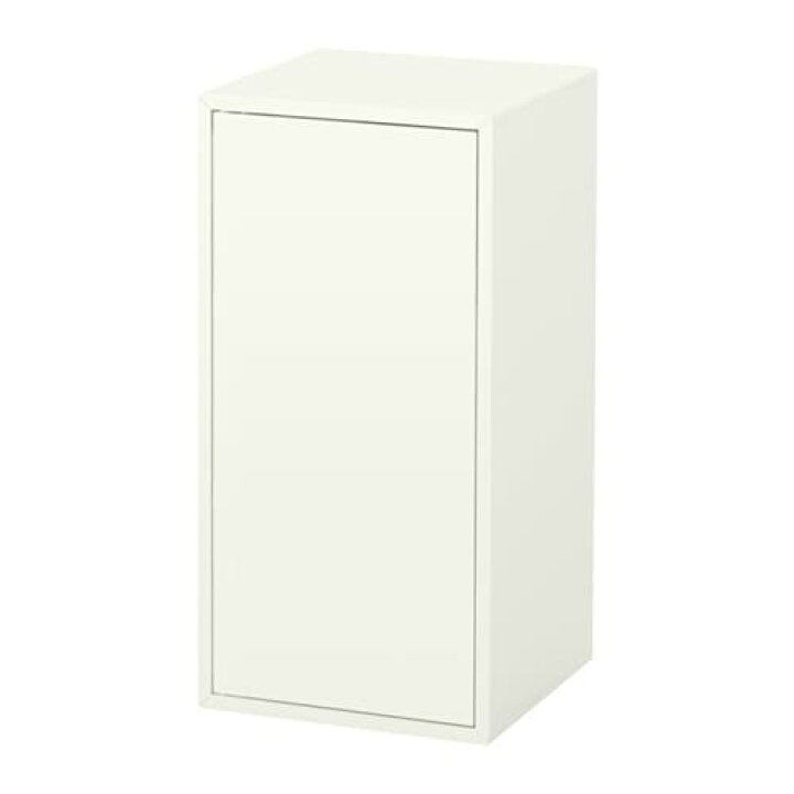 楽天市場 Ikea イケア 通販 Eket エーケト キャビネット 扉 棚板1付き ホワイト D Webyセレクション 楽天市場店