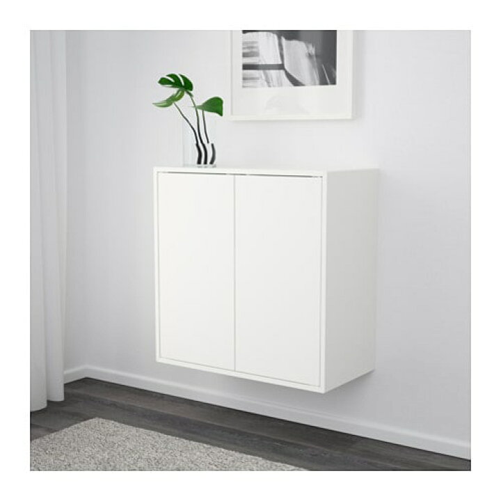 楽天市場】[IKEA/イケア/通販]EKET エーケト キャビネット 扉2/棚板1 