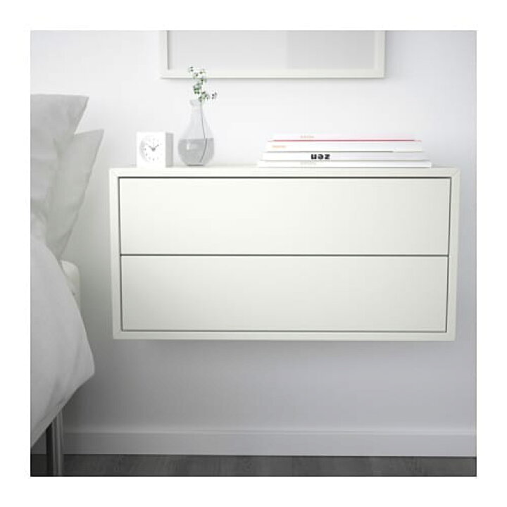 楽天市場】[IKEA/イケア/通販]EKET エーケト キャビネット（引き出し×2 