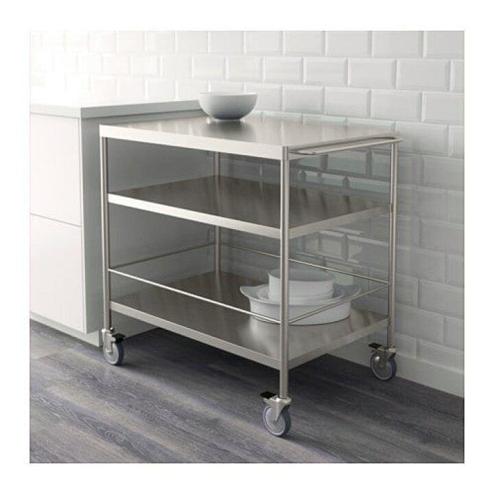 楽天市場】[IKEA/イケア/通販]FLYTTA フリッタ キッチンワゴン  