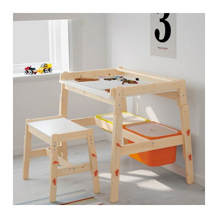 楽天市場】[IKEA/イケア/通販]FLISAT フリサット 子ども用デスク 