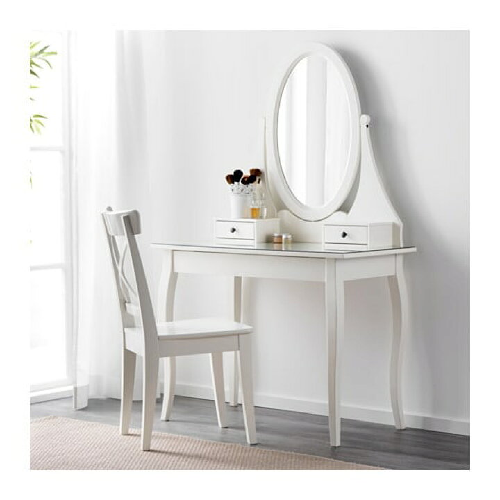 楽天市場】[IKEA/イケア/通販]HEMNES ヘムネス ドレッサー ミラー付き  