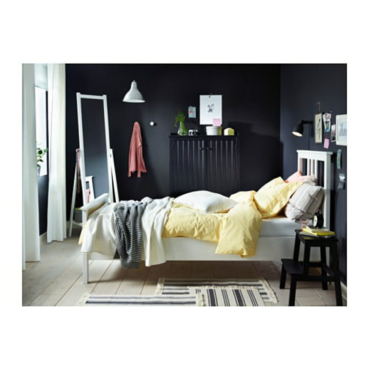 楽天市場】[IKEA/イケア/通販]HEMNES ヘムネス ベッドフレーム 