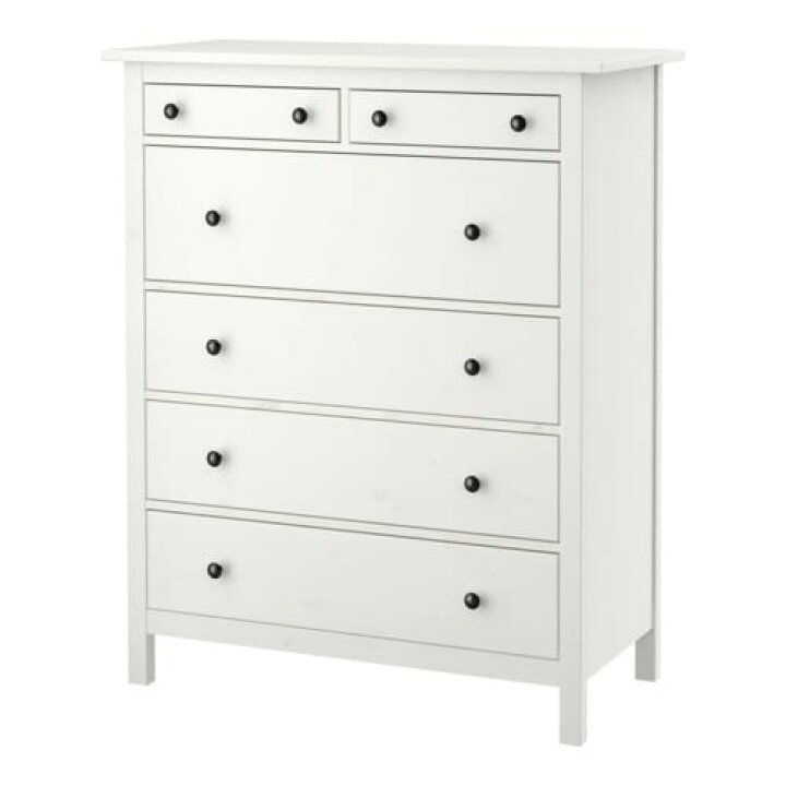 楽天市場】[IKEA/イケア/通販]HEMNES ヘムネス チェスト（引き出し×6 