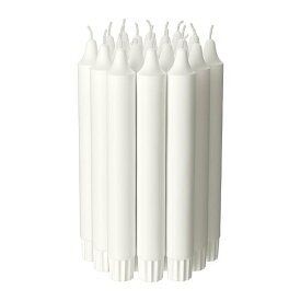 [IKEA/イケア/通販]JUBLA ユーブラ 香りなしキャンドル シャンデリア用, ホワイト[A](a)(60194788)