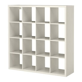 [IKEA/イケア/通販]KALLAX カラックス シェルフユニット, ホワイト【北欧・キャビネット・ディスプレイラック・オープンシェルフ】[IH](d)(60351882)