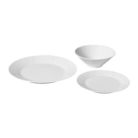 [IKEA/イケア/通販]IKEA 365+ 食器18点セット, ホワイト[C](a)(80401777)