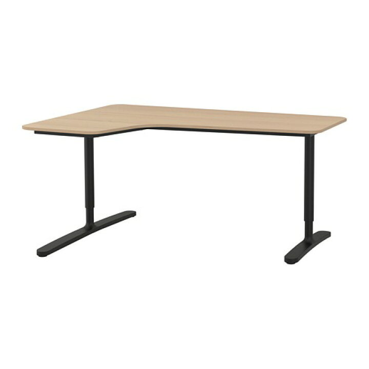 楽天市場】[IKEA/イケア/通販]BEKANT ベカント コーナーデスク 左  