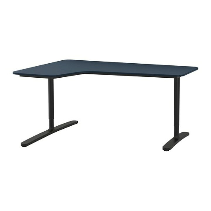 楽天市場】[IKEA/イケア/通販]BEKANT ベカント コーナーデスク 左 