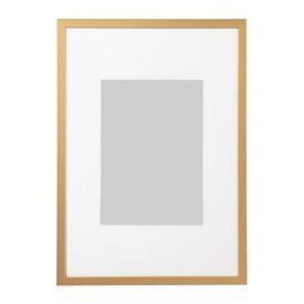 [IKEA/イケア/通販]LOMVIKEN ロムヴィーケン フレーム, ゴールドカラー[B](b)(00419390)