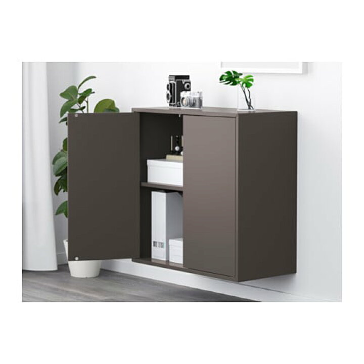 楽天市場】[IKEA/イケア/通販]EKET エーケト キャビネット 扉2/棚板1 