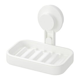 [IKEA/イケア/通販]TISKEN ティスケン ソープディッシュ 吸盤付き, ホワイト[A](c)(60381285)
