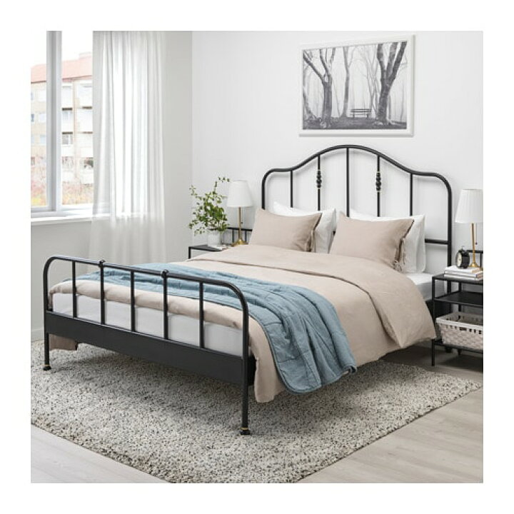 楽天市場】[IKEA/イケア/通販]SAGSTUA サグストゥーア ベッドフレーム 