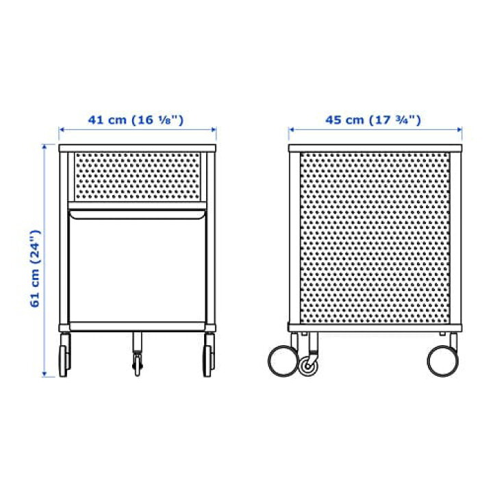 楽天市場】[IKEA/イケア/通販]BEKANT ベカント 収納ユニット 