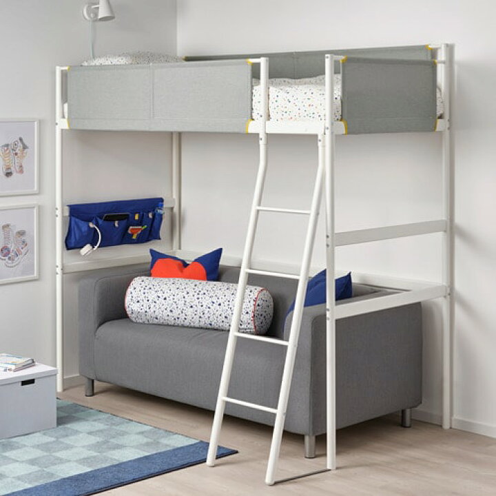 楽天市場】[IKEA/イケア/通販]VITVAL ヴィトヴァル ロフトベッド 