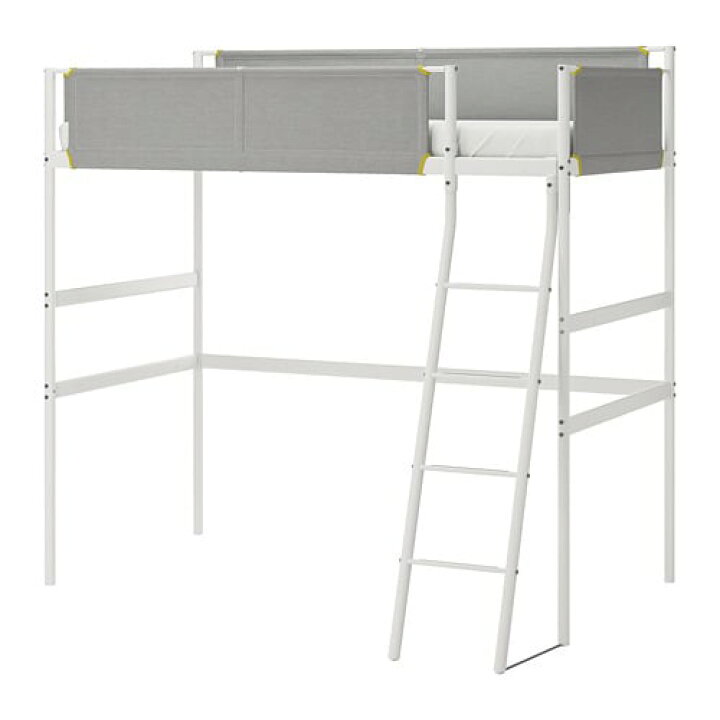 楽天市場】[IKEA/イケア/通販]VITVAL ヴィトヴァル ロフトベッド 