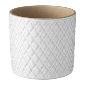 [IKEA/イケア/通販]CHIAFRON シーアフローン 鉢カバー, ホワイト[A](b)(10441908)