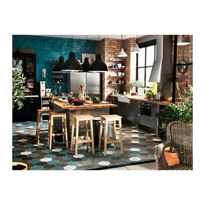楽天市場】[IKEA/イケア/通販]NILSOLLE ニルソッレ バースツール 