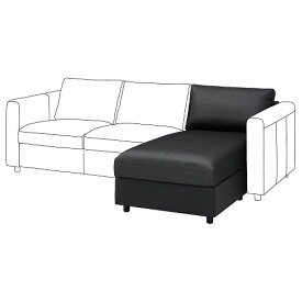 [IKEA/イケア/通販]VIMLE ヴィムレ 寝椅子セクション, グラン/ボームスタード ブラック[LG](a)(00465377)