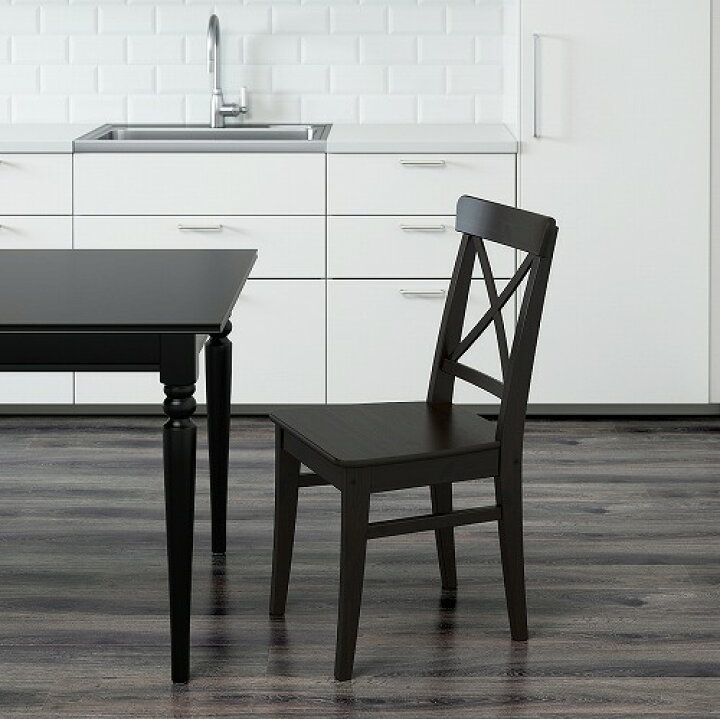 楽天市場】[IKEA/イケア/通販]INGOLF インゴルフ チェア, ブラウン 