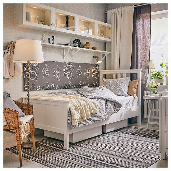 楽天市場】[IKEA/イケア/通販]HEMNES ヘムネス ベッドフレーム 