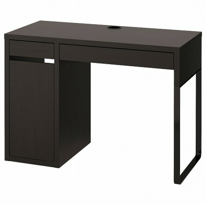 楽天市場】[IKEA/イケア/通販]MICKE ミッケ デスク, ブラックブラウン 