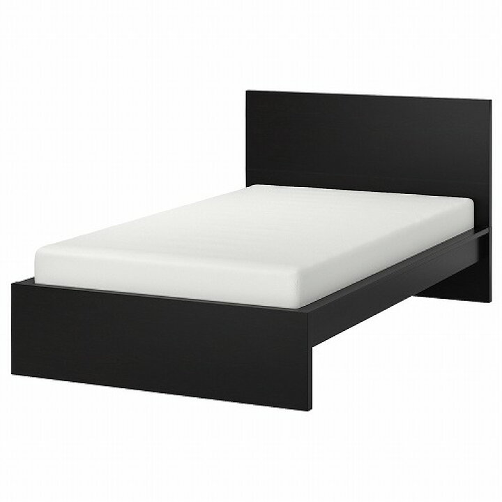 楽天市場】[IKEA/イケア/通販]MALM マルム ベッドフレーム, ブラック 