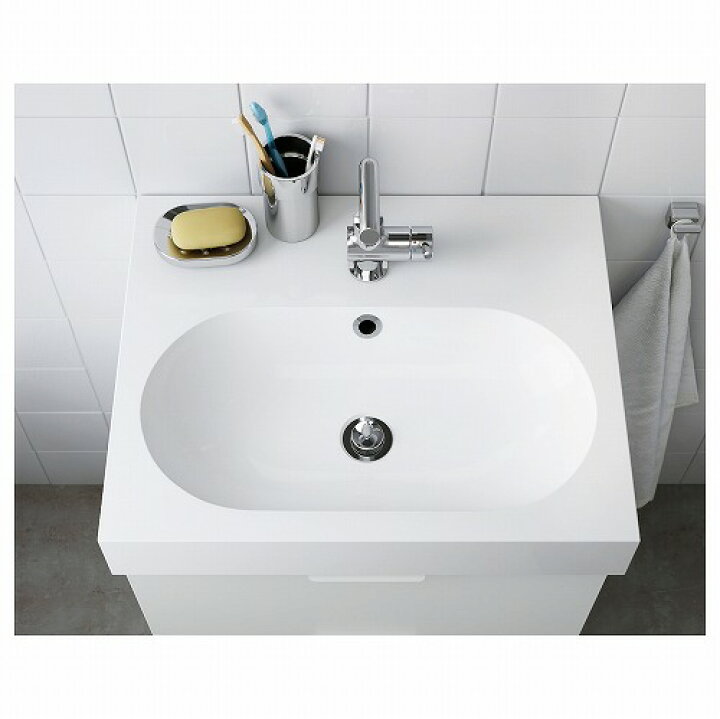 楽天市場】[IKEA/イケア/通販]BRAVIKEN ブローヴィーケン シングル洗面 