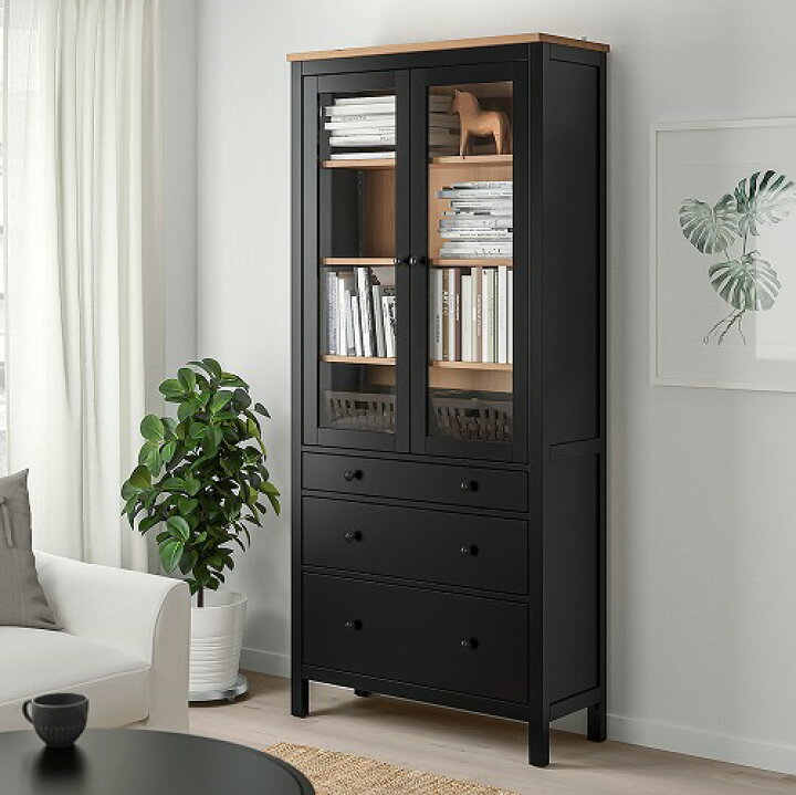 楽天市場】[IKEA/イケア/通販]HEMNES ヘムネス コレクションケース 