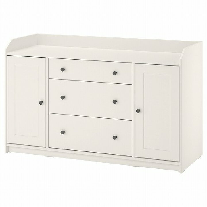 楽天市場】[IKEA/イケア/通販]HAUGA ハウガ サイドボード, ホワイト[3 