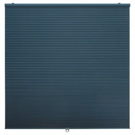 [IKEA/イケア/通販]HOPPVALS ホップヴァルス 遮光・断熱ブラインド（わずかに透光）, ブルー[F](c)(20453892)