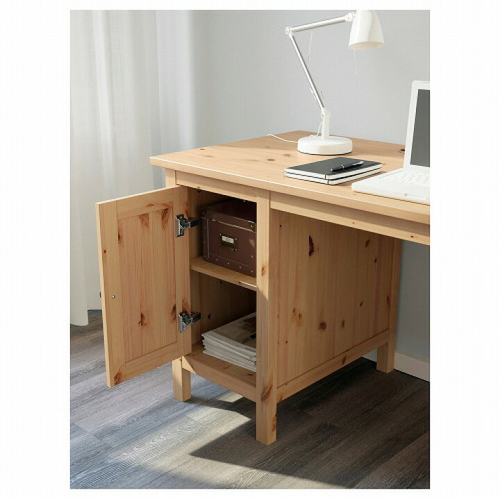 楽天市場】[IKEA/イケア/通販]HEMNES ヘムネス デスク, ライトブラウン 