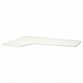[IKEA/イケア/通販]BEKANT ベカント コーナーテーブルトップ 左, ホワイト[L](a)(30353496)