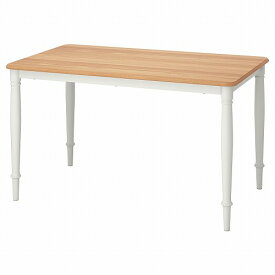 [IKEA/イケア/通販]DANDERYD ダンデリード ダイニングテーブル, オーク材突き板/ホワイト[JF](b)(30463857)