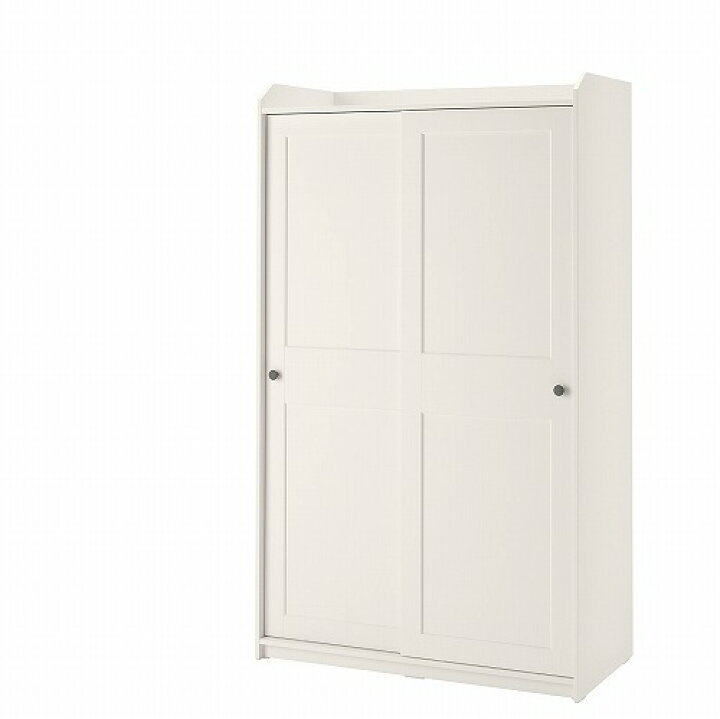 楽天市場】[IKEA/イケア/通販]HAUGA ハウガ ワードローブ 引き戸付き 