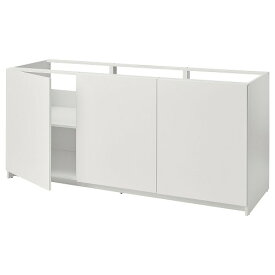 [IKEA/イケア/通販]KNOXHULT クノックスフルト ベースキャビネット扉付き, ホワイト[KE](a)(40502306)